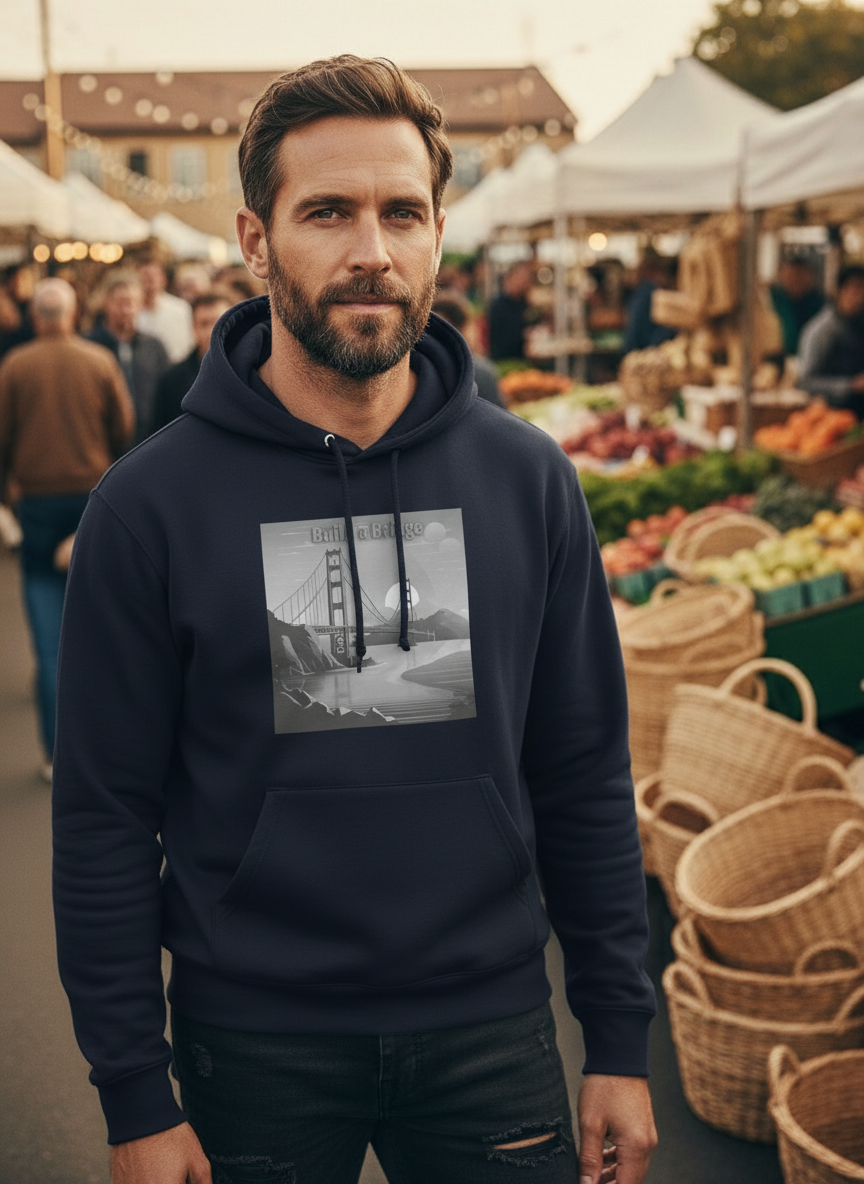 Build a bridge (alternative) - Mens Hoodie
