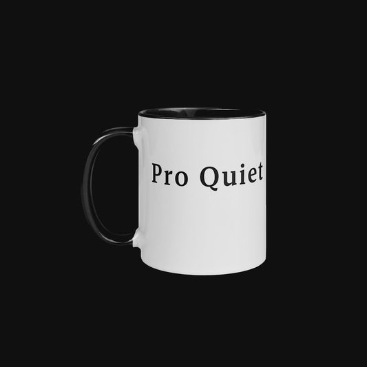 Pro Quiet - Coffee Mug Black Inside
