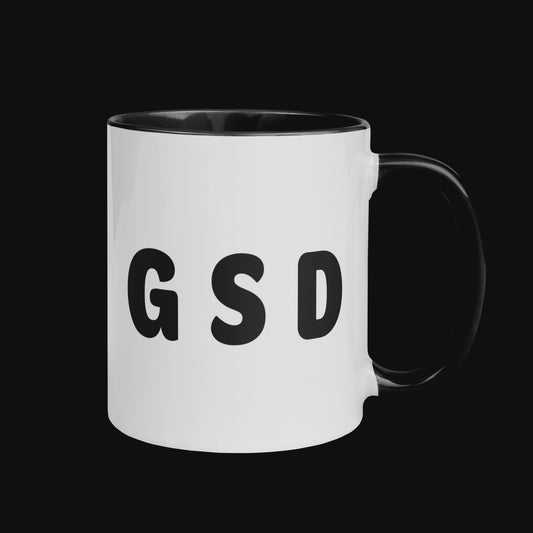 GSD - Coffee Mug Black Inside