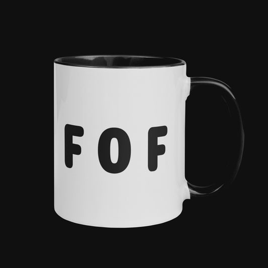 FOF - Coffee Mug Black Inside