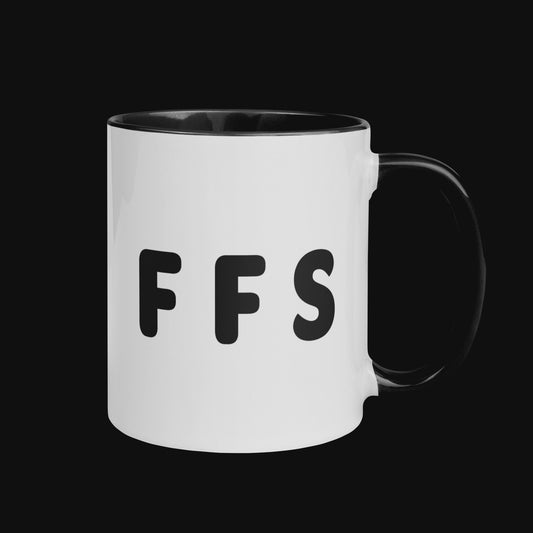 FFS - Coffee Mug Black Inside