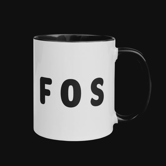 FOS - Coffee Mug Black Inside